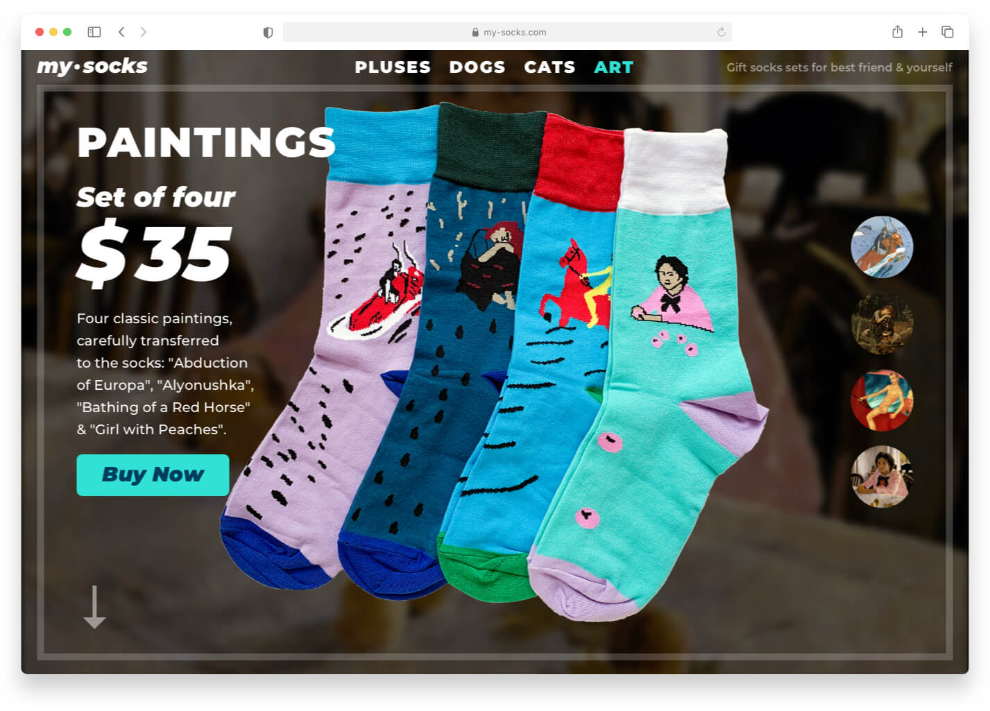 My Socks shop Artur Netsvetaev UI Designer & Product Manager: websites, apps, prototypes and interface design mysocks landing desktop 5 artur netsvetaev design